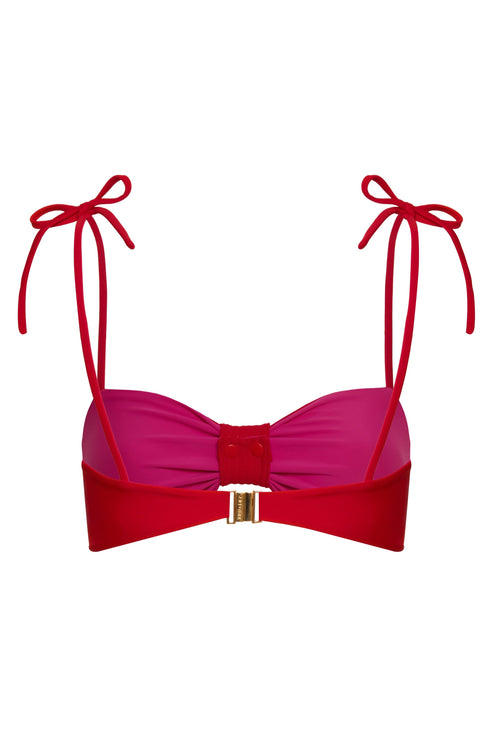 San Miguel Top / Red - Fuchsia